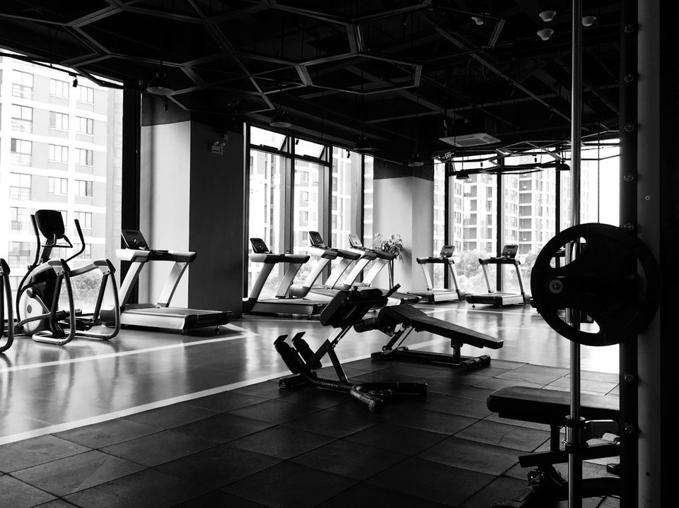 Cardio machines in the IronCore Fitness studio